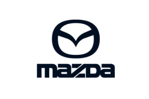 Mazda logo in black