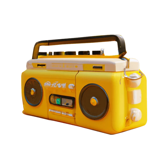 Microsoft A.I. generated image of a speaker