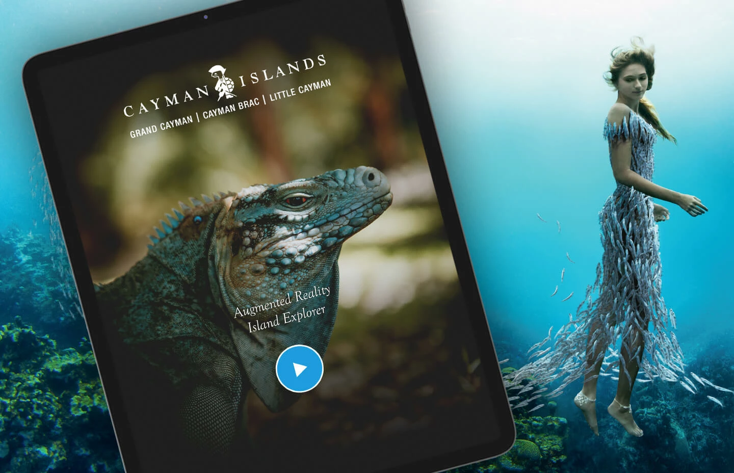 Cayman Islands tablet App & brand